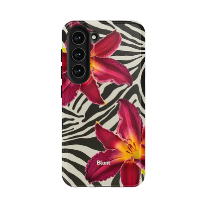 Zebra Lily Samsung Case