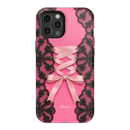 Pink Corset iPhone Case