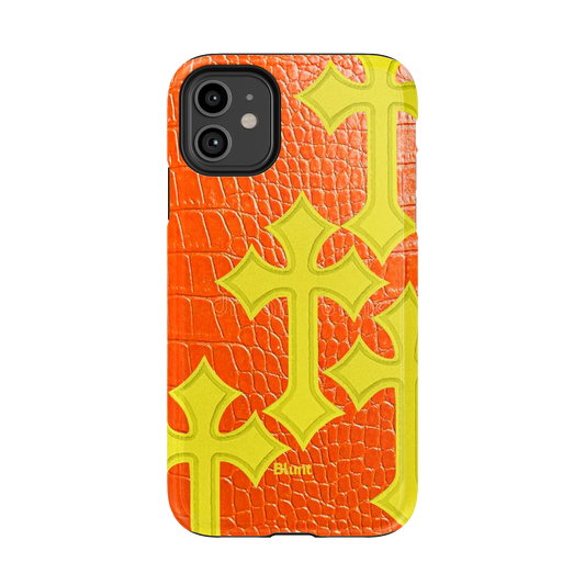 Neon Blessing iPhone Case
