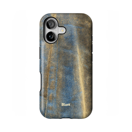 Worn Denim iPhone Case