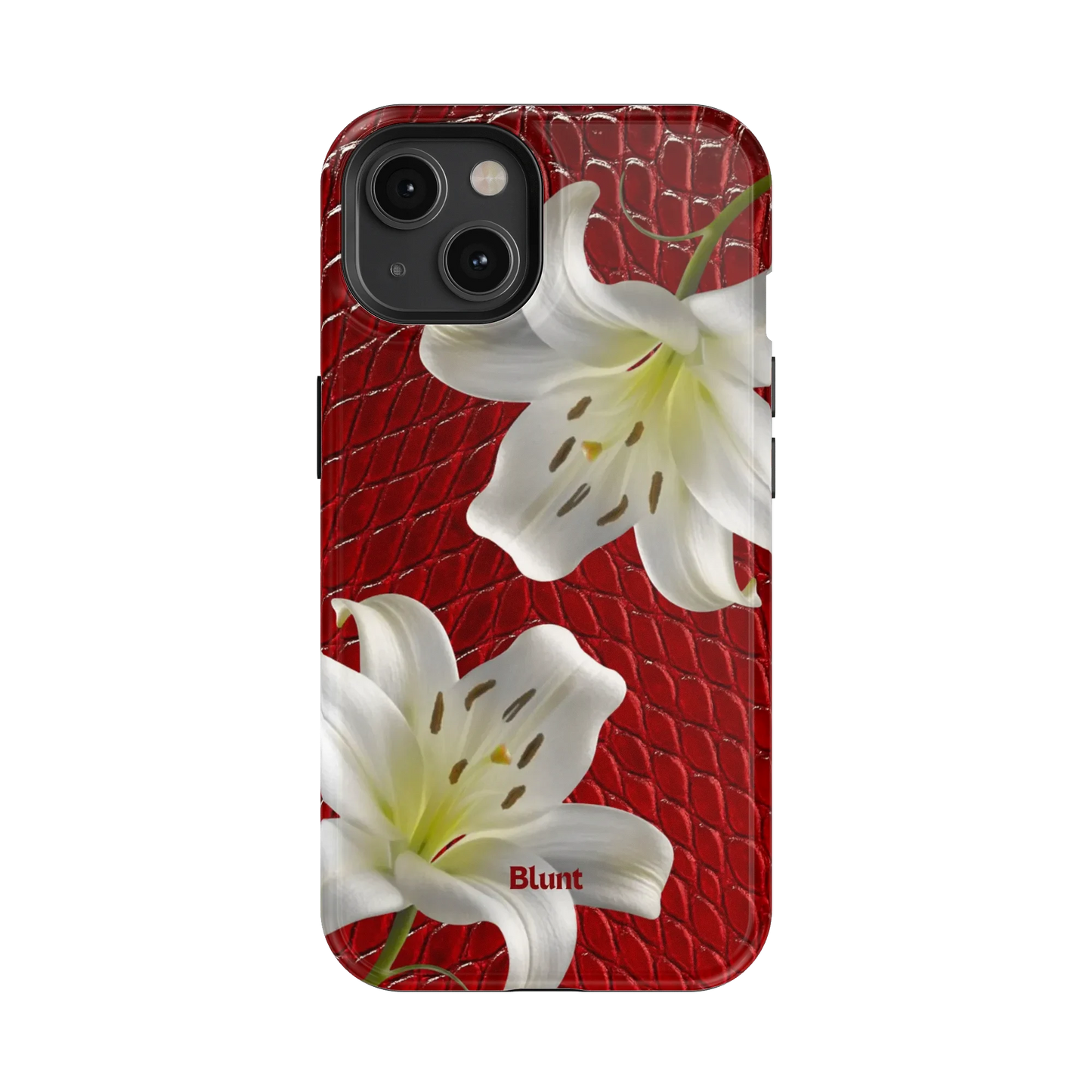 Crimson Lily iPhone Case