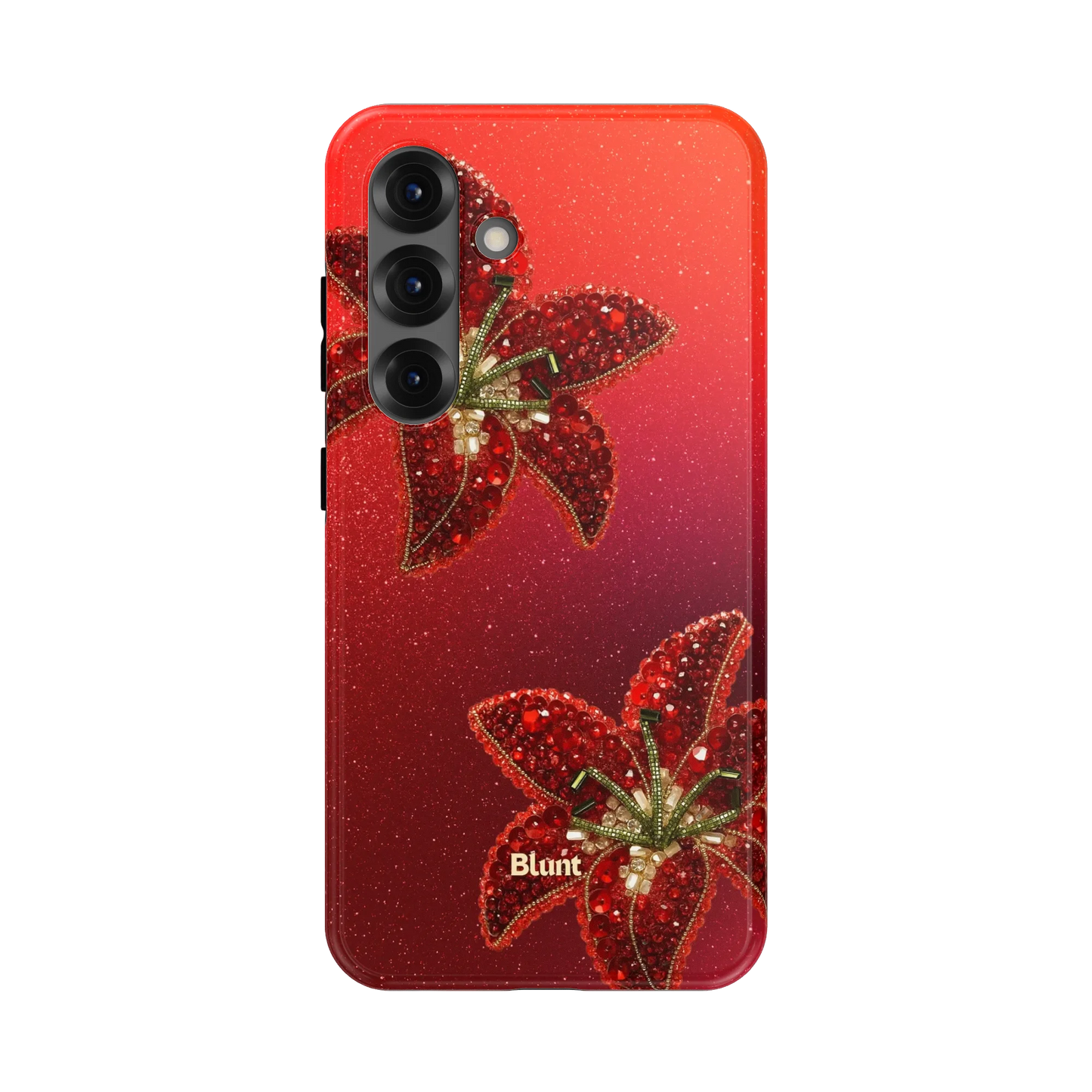 Scarlet Petals Samsung Case
