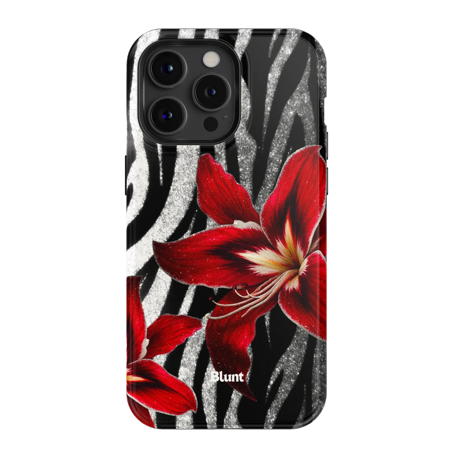 Zebra Rouge iPhone Case