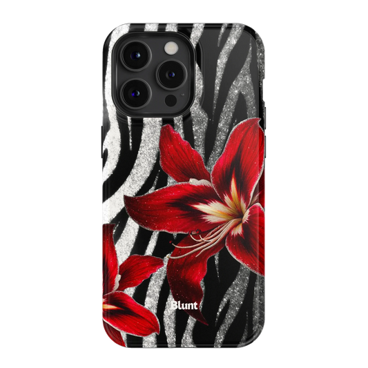Zebra Rouge iPhone Case