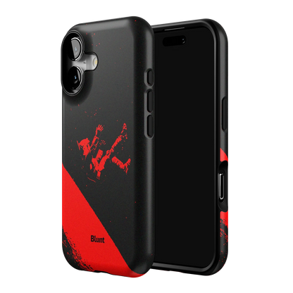 Red Shift iPhone Case