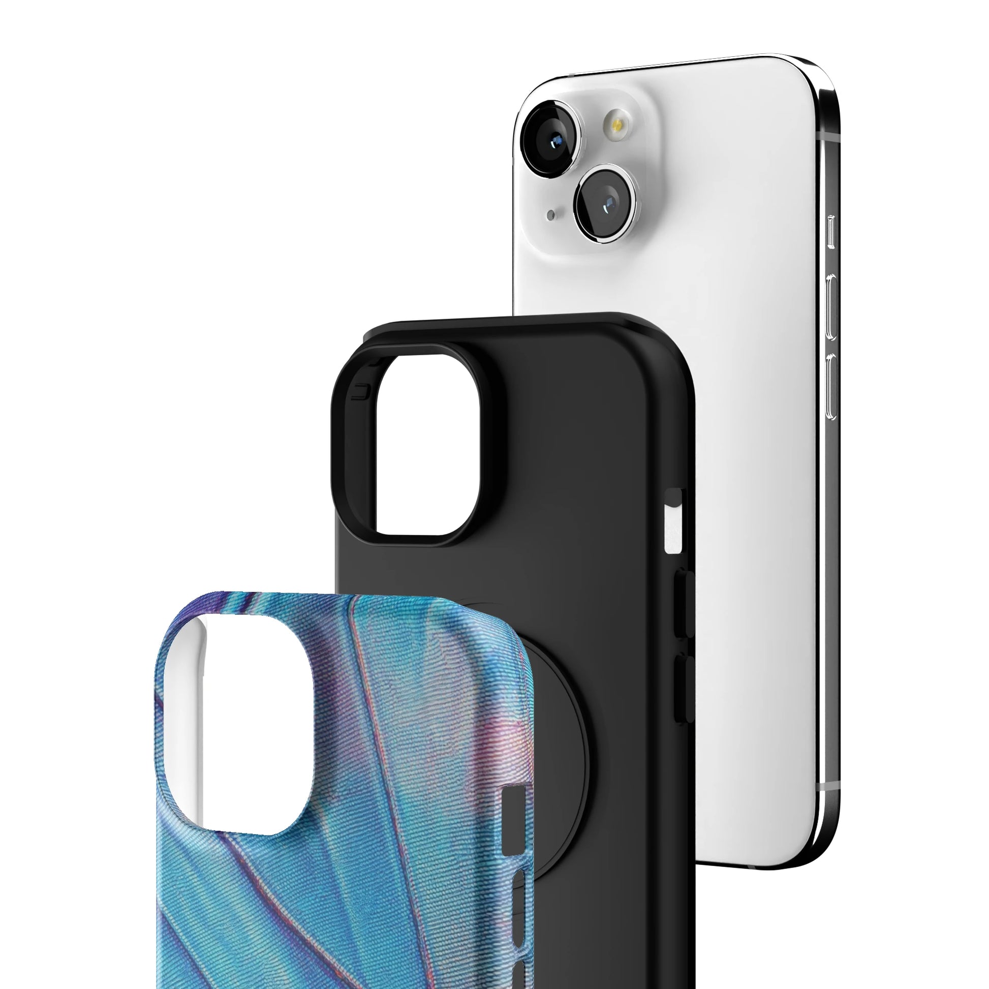 Azure Veins iPhone Case gallery - Iphone_15_Iphone_3
