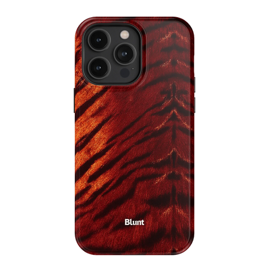 Amber Flame iPhone Case