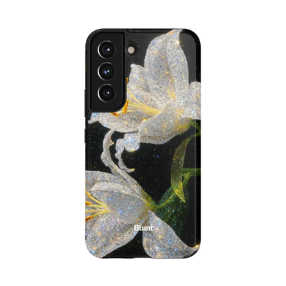 Eclipse Orchid in White Samsung Case