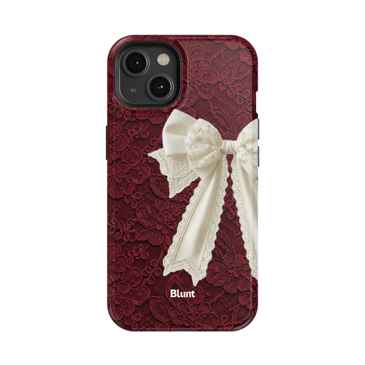 Velvet Bow iPhone Case