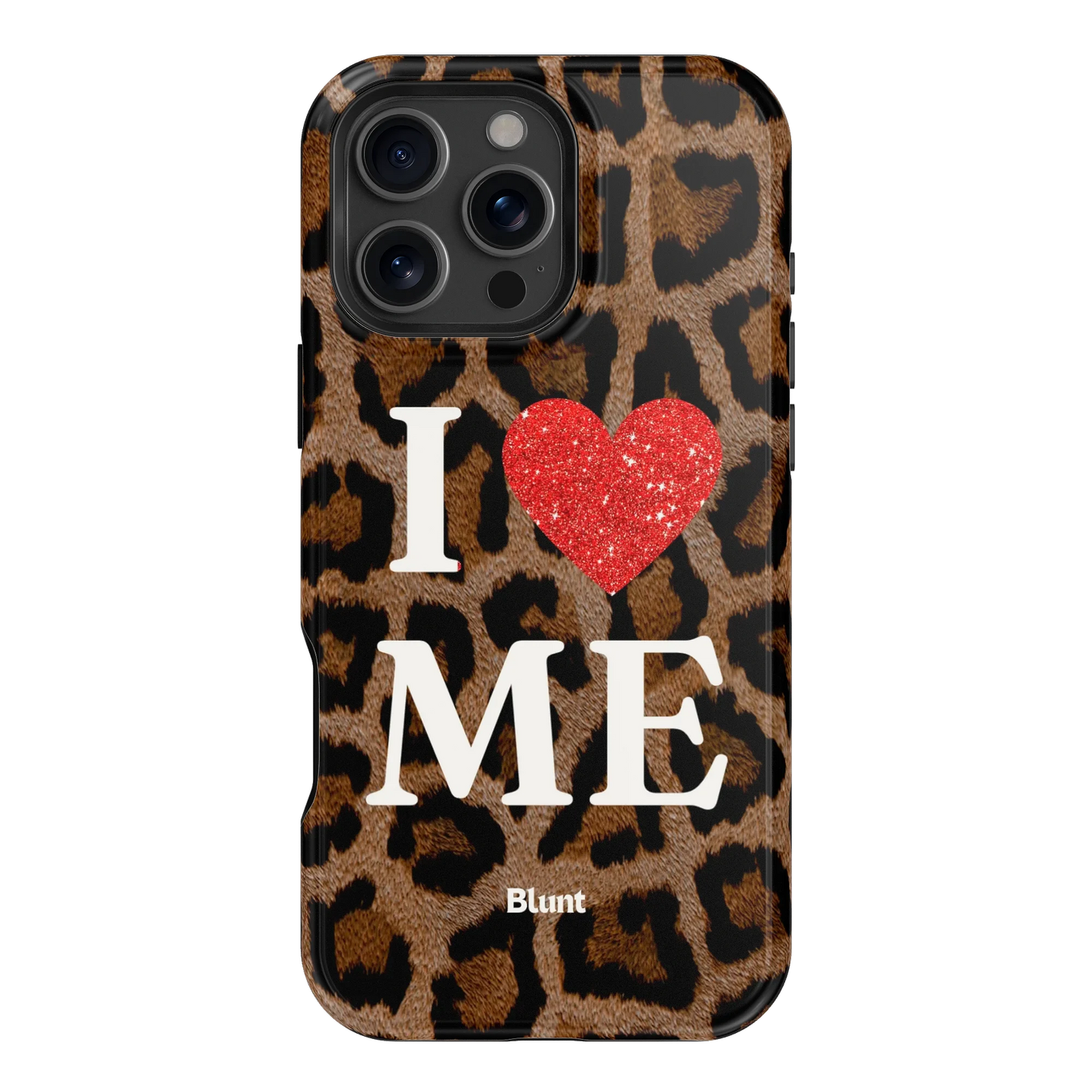 Cheetah I Love Me iPhone Case