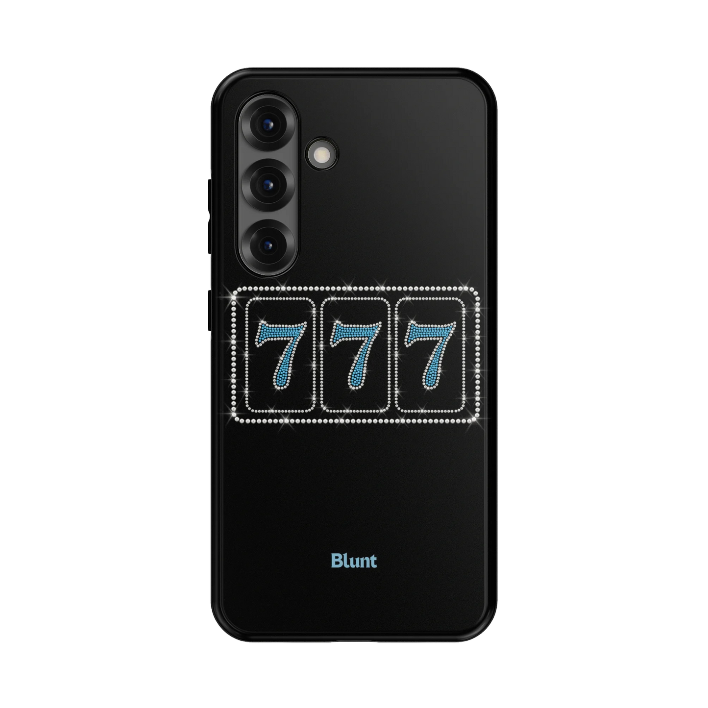 Blue Lucky 777 Samsung Case