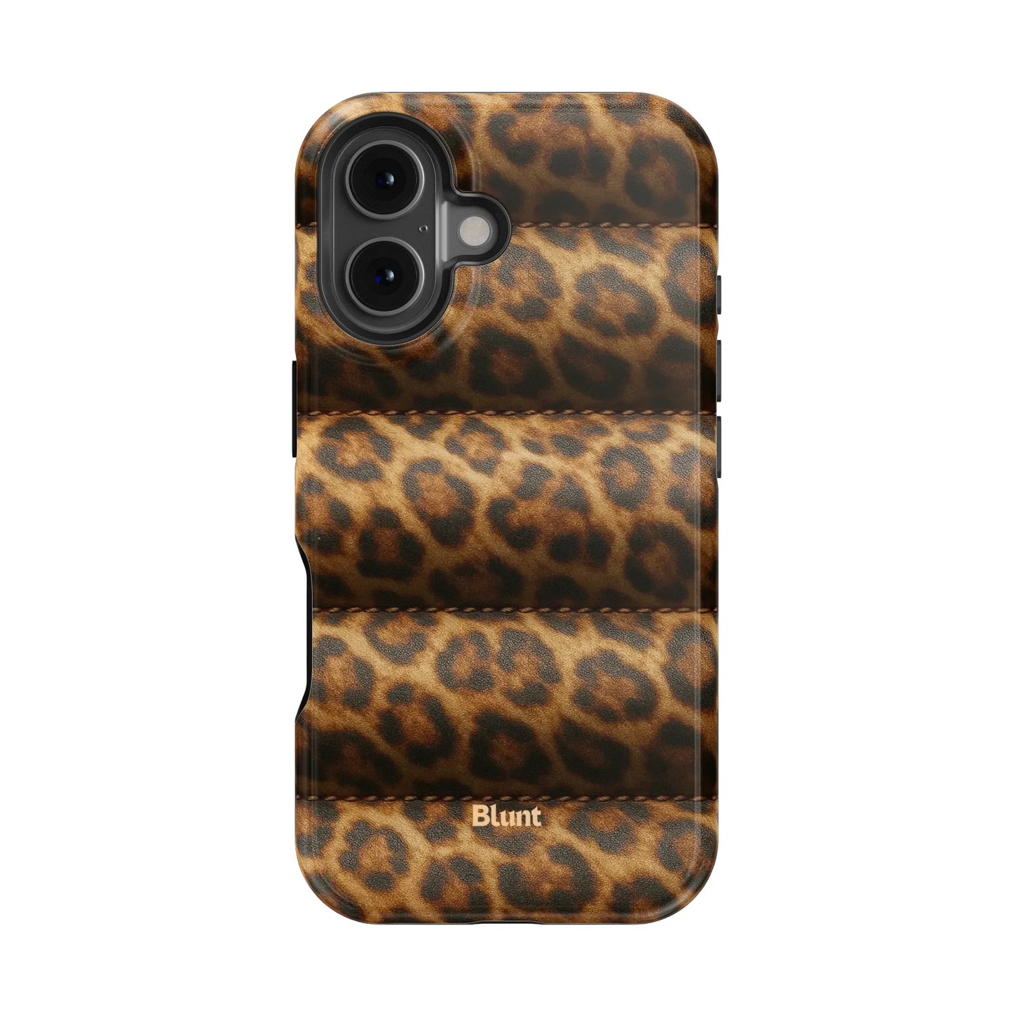 Cheetah Puffer iPhone Case