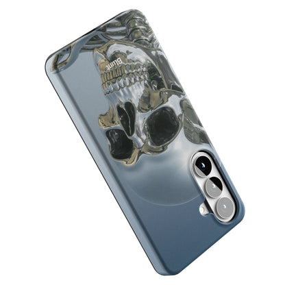 Chrome-Skull-samsung-case-Galaxy S26 Plus-4
