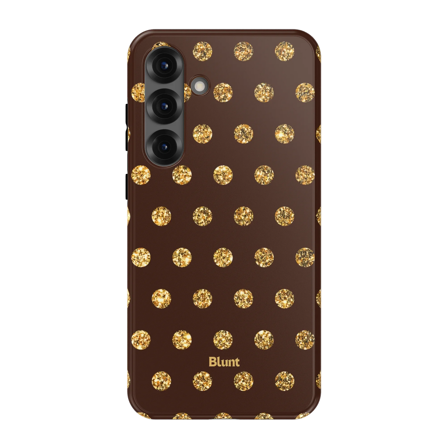 Gold Polka Samsung Case