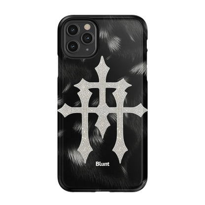 Silver Saint iPhone Case