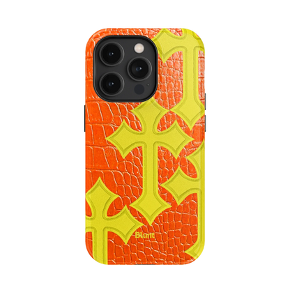 Neon Blessing iPhone Case