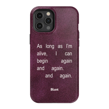Again  Again iPhone Case