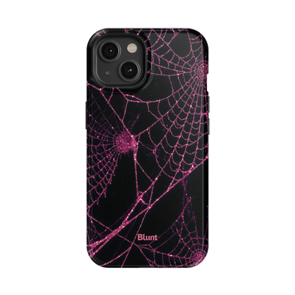 Pink Web iPhone Case