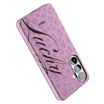 Pink-Cheetah-Lucky-samsung-case-Galaxy S26 Plus-4