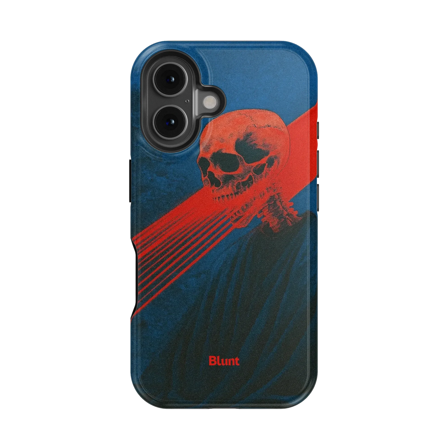 Crimson Slash iPhone Case