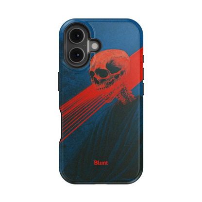 Crimson Slash iPhone Case
