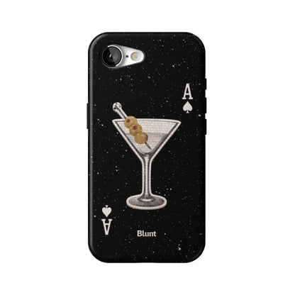 Black-Dirty-Martini-iphone-case-iPhone 17 E-1