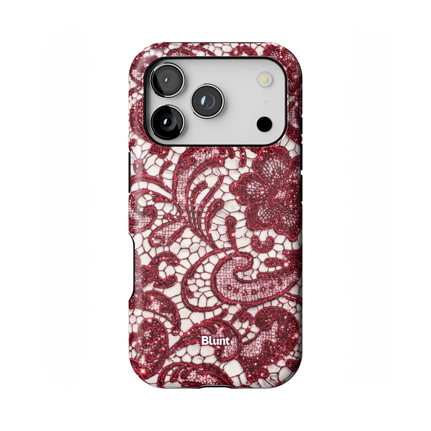 Crimson Lace iPhone Case
