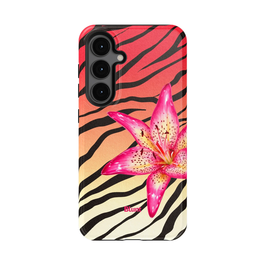 Striped-Lilly-samsung-case-Galaxy S24-1