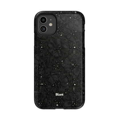 Noir Bloom iPhone Case