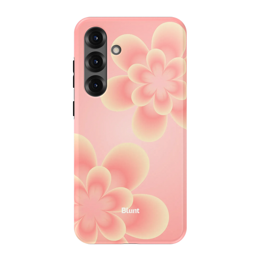 Peach-Petals-samsung-case-Galaxy S25 Plus-1