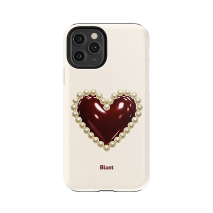 Maroon Muse iPhone Case