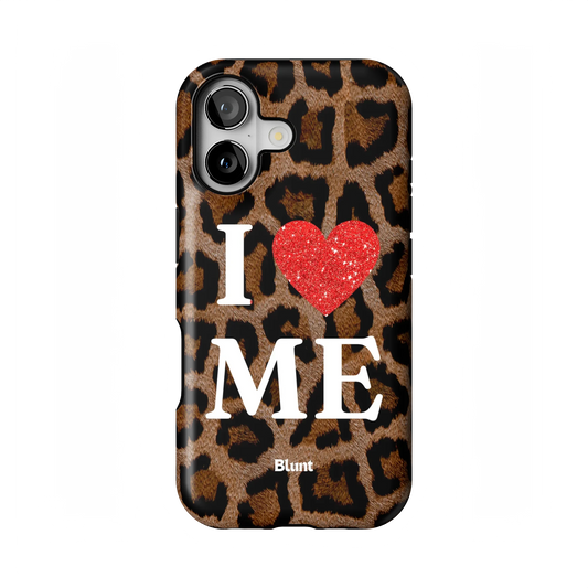 Cheetah I Love Me iPhone Case