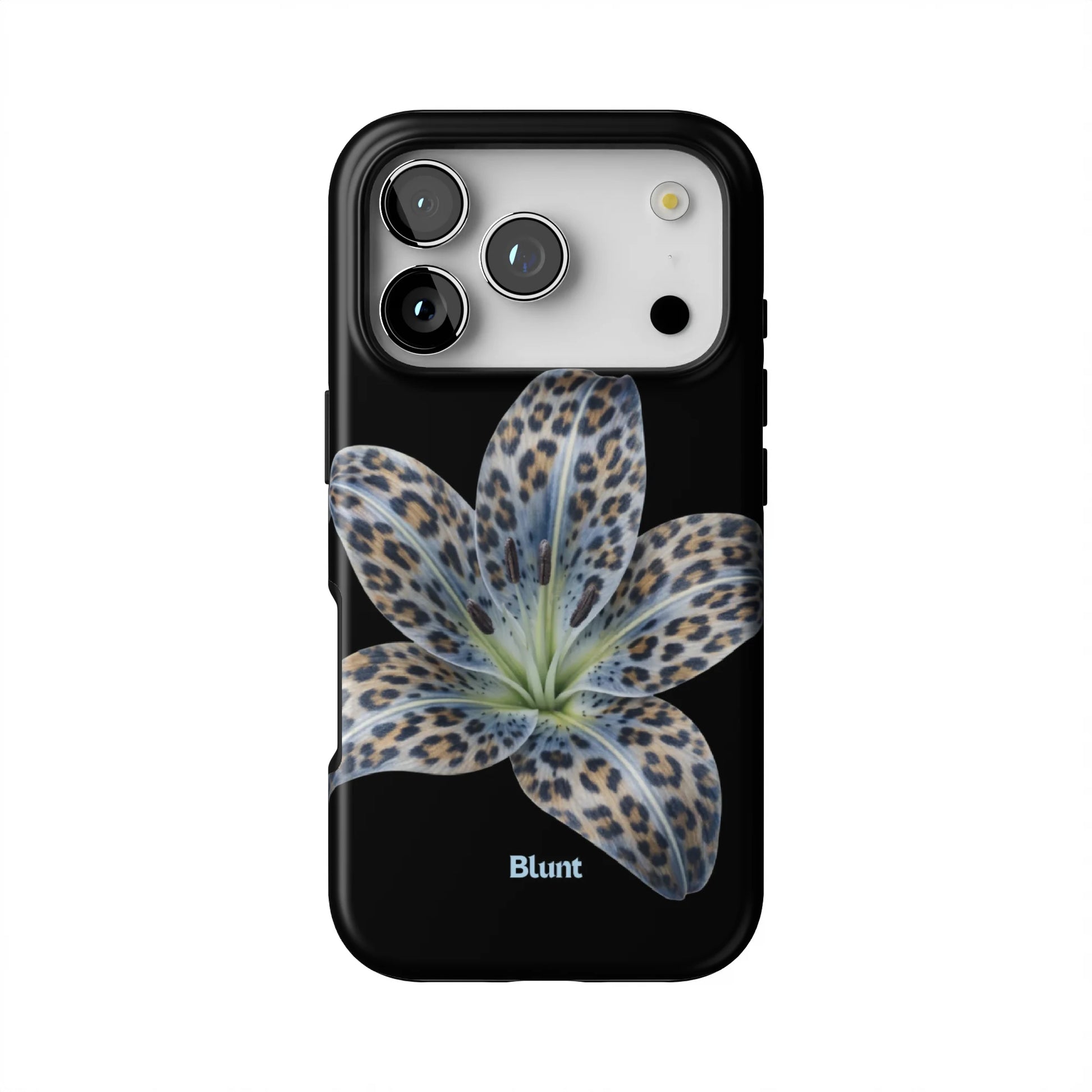 Blue-Leopard-Bloom-iphone-case-iPhone 17 Pro-1
