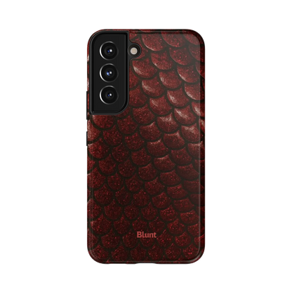 Crimson Depth Samsung Case