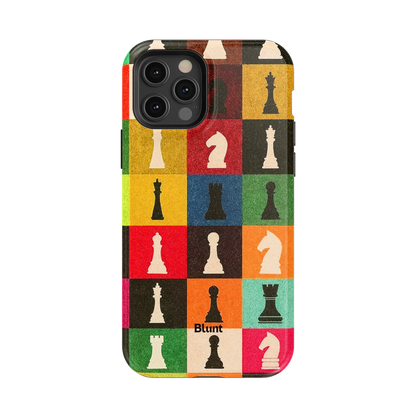Chess Grid iPhone Case