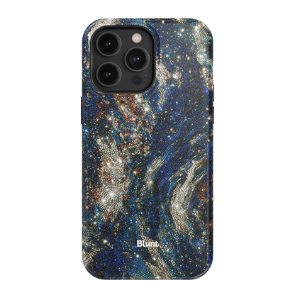 Midnight Marble iPhone Case