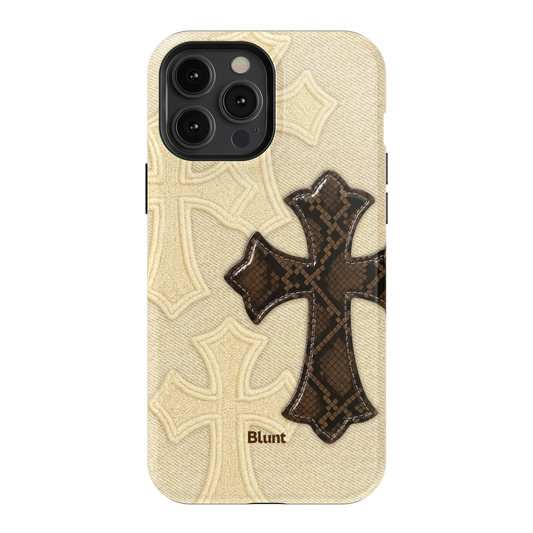 Brownscale Saint iPhone Case