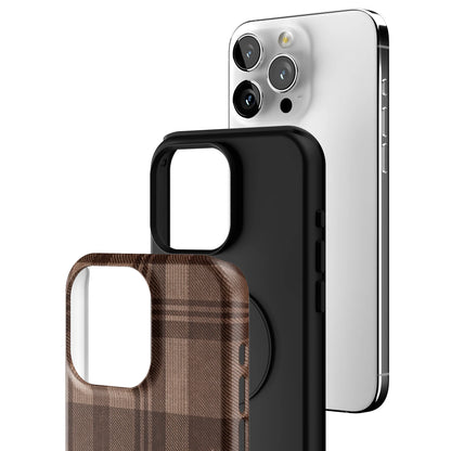 Mocha-Plaid-iphone-case-iPhone 15 Pro Max-3