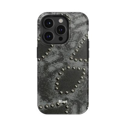 Studded Noir iPhone Case