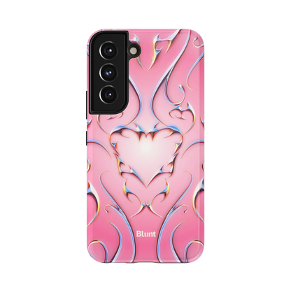 Bubble Heart Samsung Case