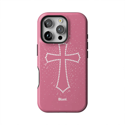 Pink-Diamara-iphone-case-iPhone 16 Pro-1