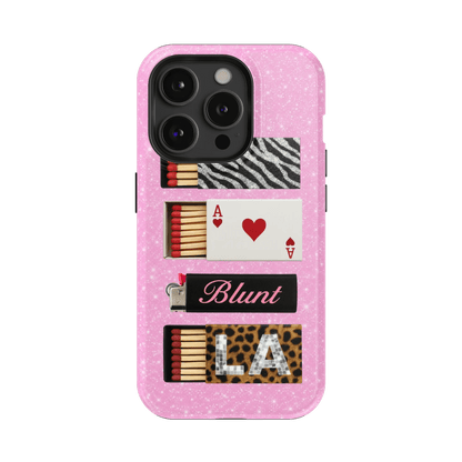 Baby Pink Match iPhone Case - Blunt Cases