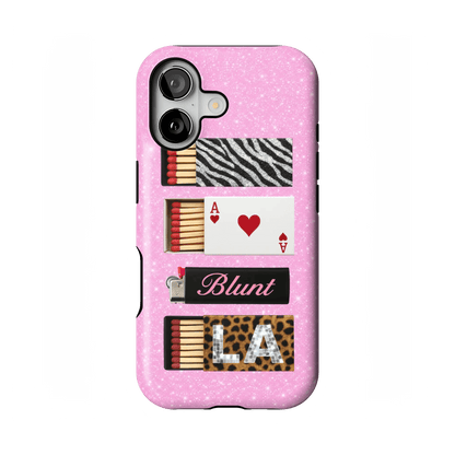 Baby Pink Match iPhone Case - Blunt Cases