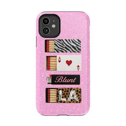 Baby Pink Match iPhone Case - Blunt Cases