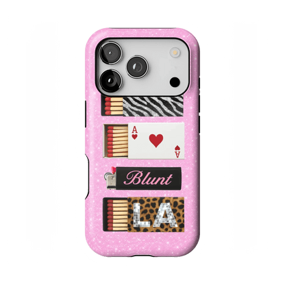 Baby Pink Match iPhone Case - Blunt Cases