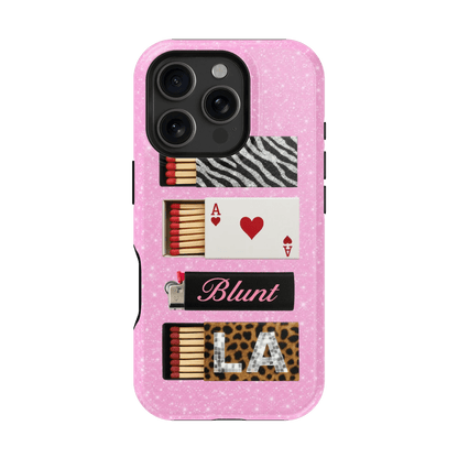 Baby Pink Match iPhone Case - Blunt Cases