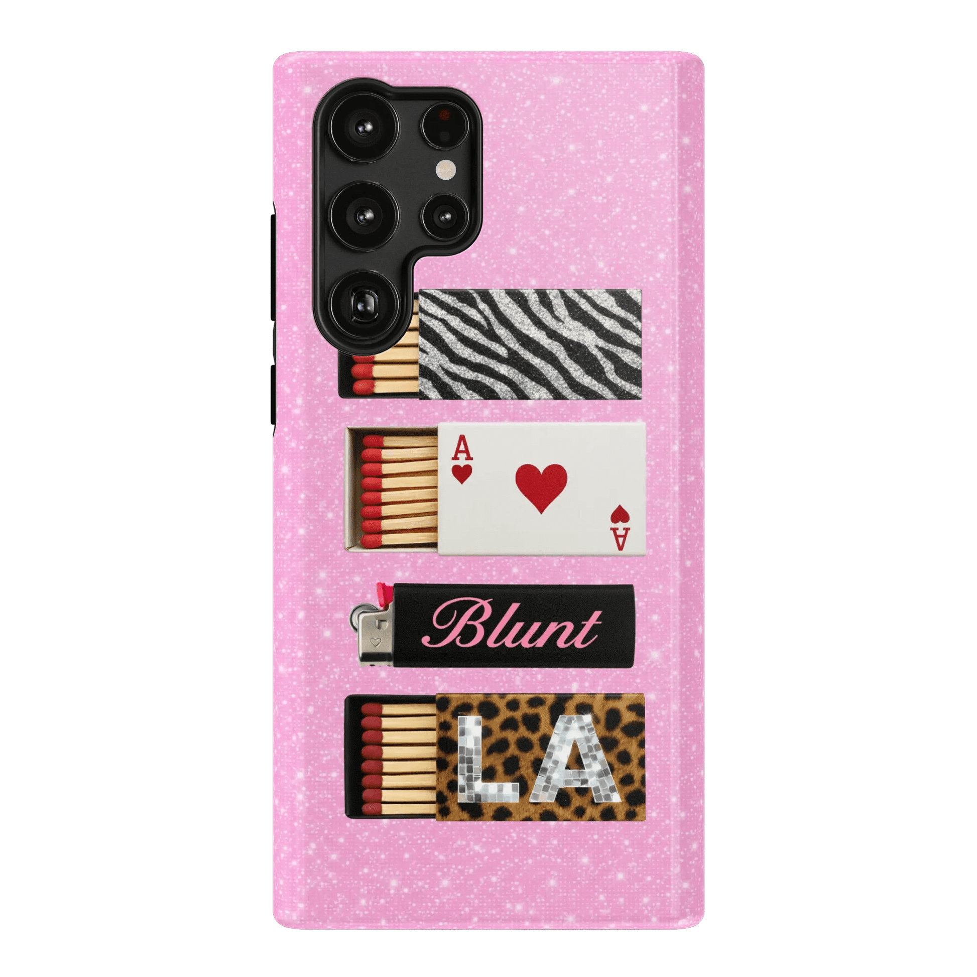 Baby Pink Match Samsung Case - Blunt Cases