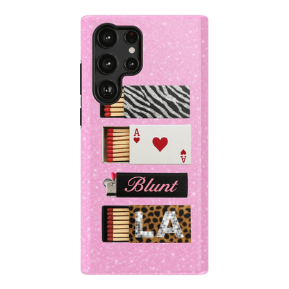 Baby Pink Match Samsung Case - Blunt Cases