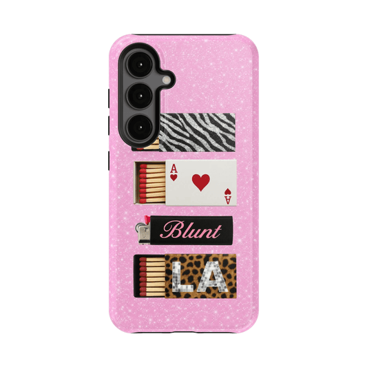 Baby Pink Match Samsung Case - Blunt Cases