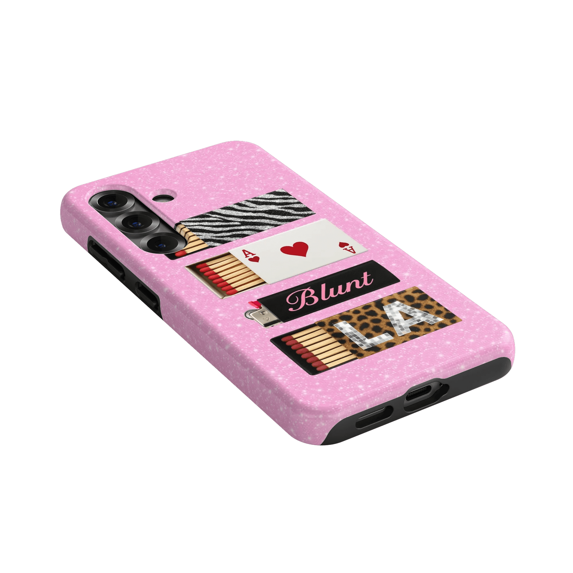 Baby Pink Match Samsung Case - Blunt Cases
